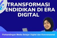 Perbandingan Media Belajar Digital dan Konvensional