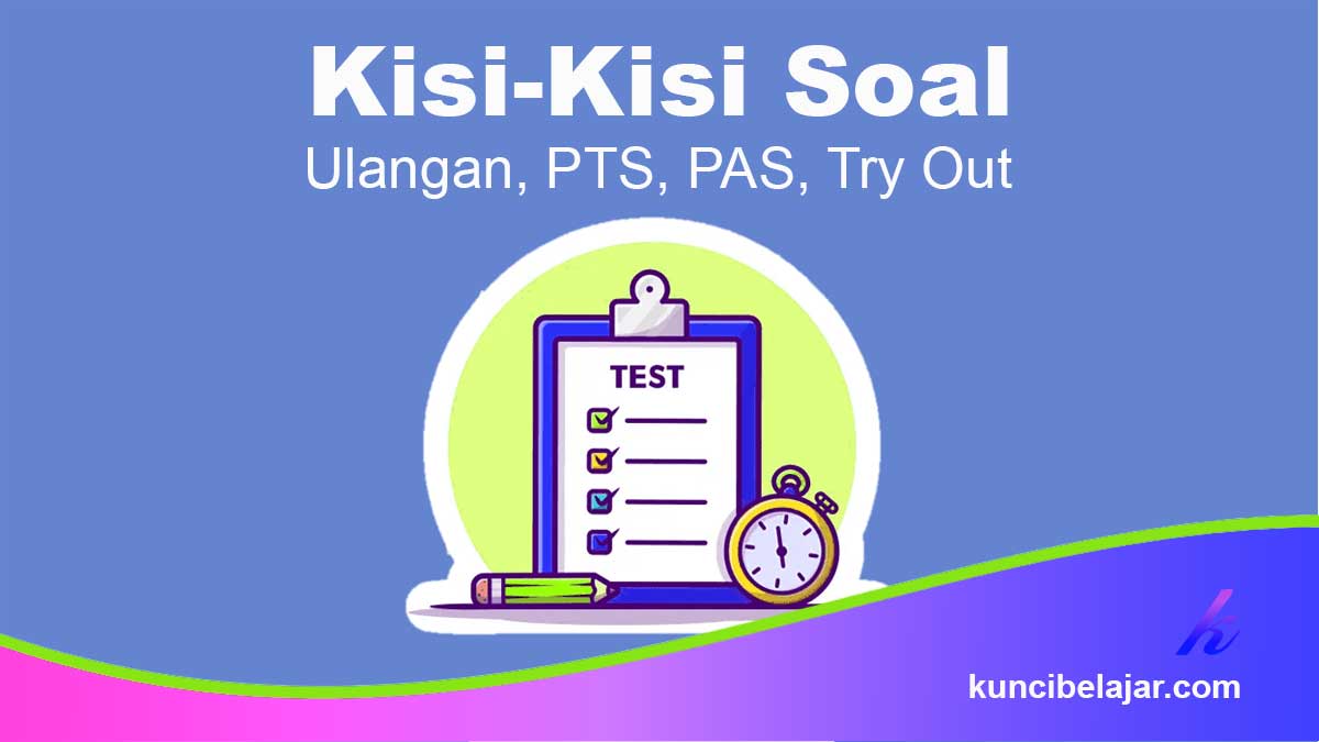 Kisi-Kisi-Soal Kisi-Kisi Soal