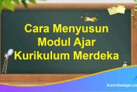 Cara Menyusun Modul Ajar Kurikulum Merdeka