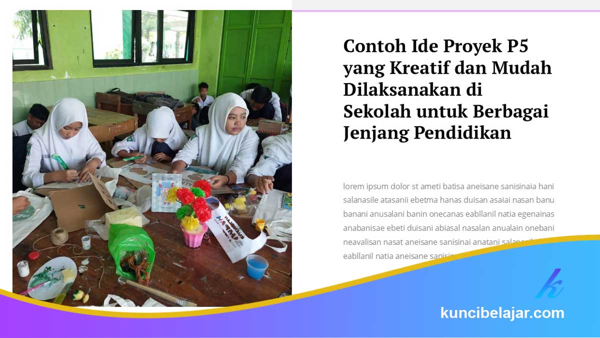 Contoh-Ide-Proyek-P5-yang-Kreatif Contoh Ide Proyek P5 yang Kreatif