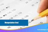 Mengerjakan Soal