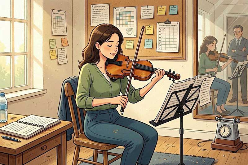 gambar ilustrasi Deliberate Practice